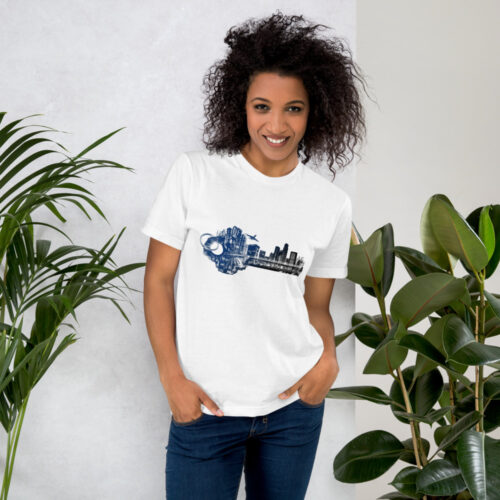 City Keychain Key T-shirt