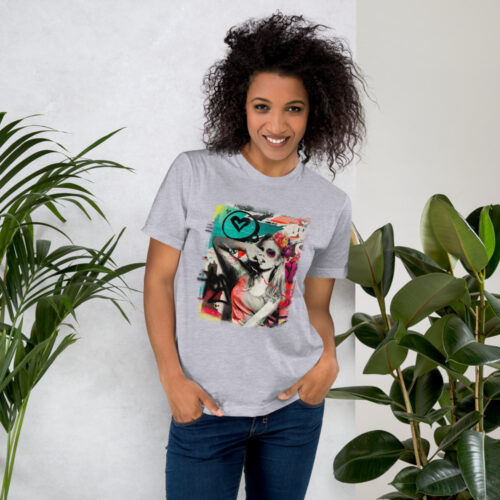 Sexy Lady Grafitti T-shirt - Image 3