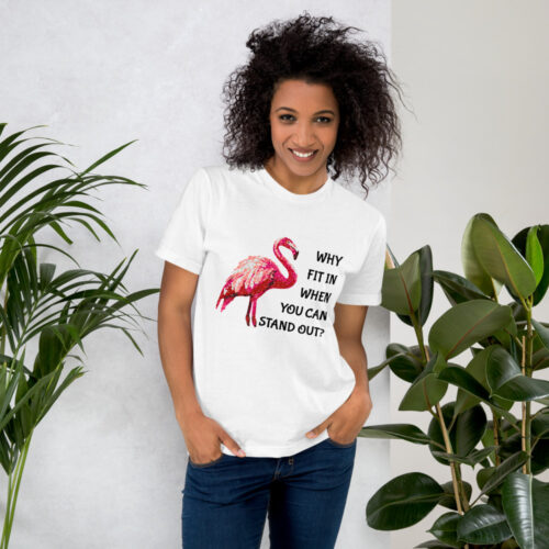 Tropical Flamingo Bird T-shirt