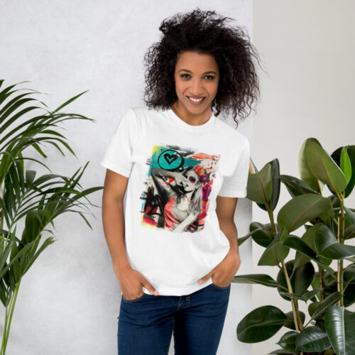 Sexy Lady Grafitti T-shirt - Image 2