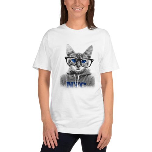 Cat With Glasses T-shirt