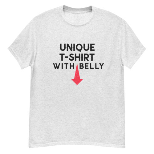 Unique T-shirt With Belly - Image 5