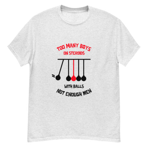 Not Enough MEN With Balls T-shirt - Image 2