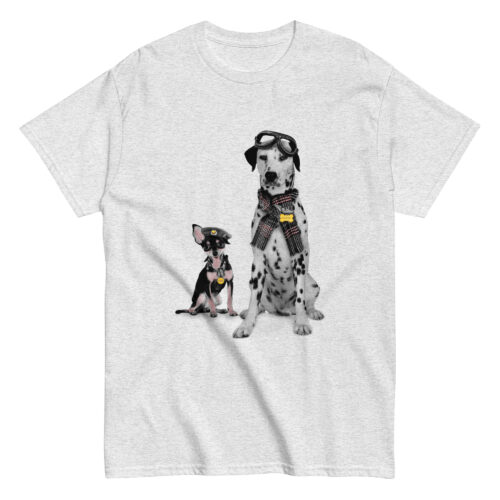 Quirky Aviator Police Dog T-shirt - Image 3
