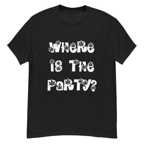 Where Is The Party? T-shirt - Image 2