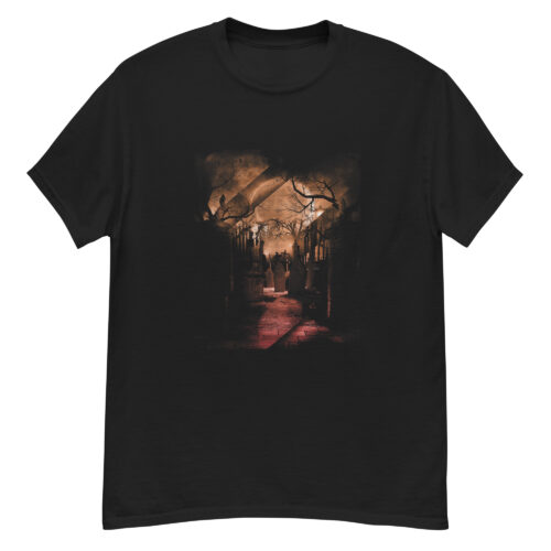 Haunted Halloween Graveyard T-shirt