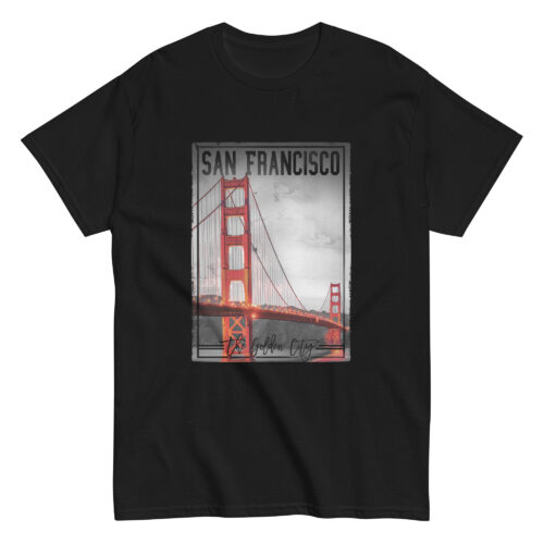 San Fransico Golden Gate Bridge T-shirt - Image 2