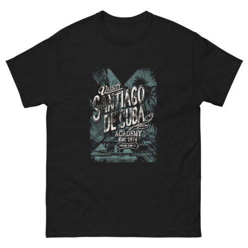 Santiago Cuba Varsity T-shirt - Image 2
