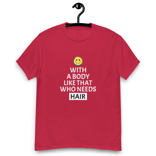 Who Needs Hair T-shirt - Image 4