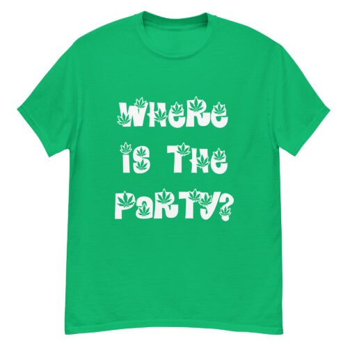 Where Is The Party? T-shirt