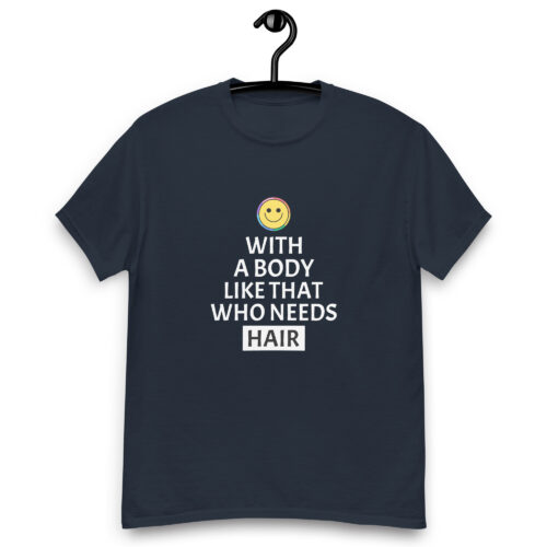 Who Needs Hair T-shirt - Image 2