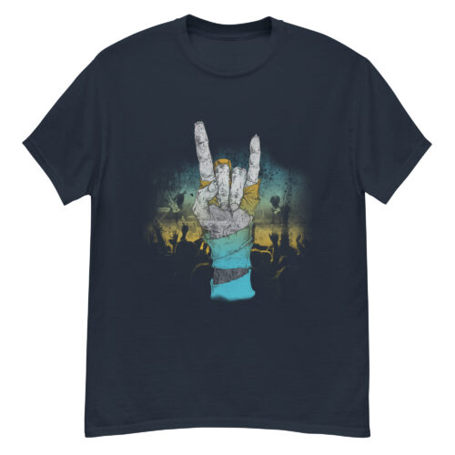 Zombie Music Rock Concert T-shirt - Image 2
