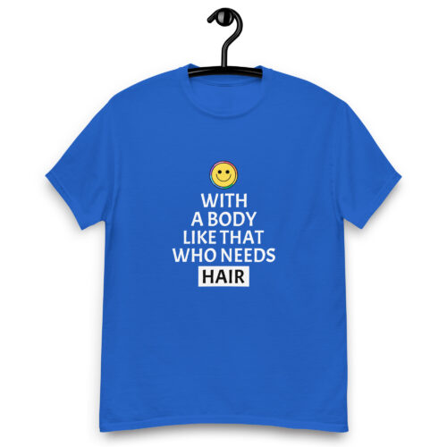 Who Needs Hair T-shirt - Image 5