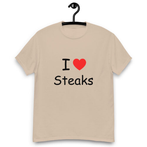 I Love Steaks T-shirt - Image 2