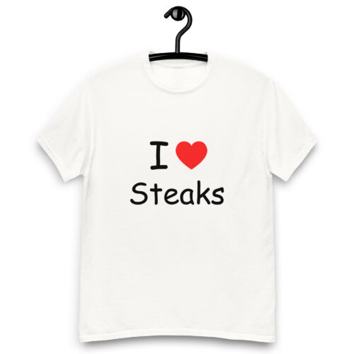 I Love Steaks T-shirt - Image 4