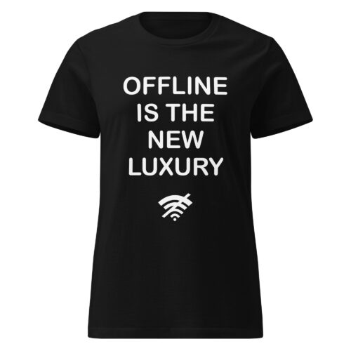 Offline Is The New Luxury T-shirt - Image 2