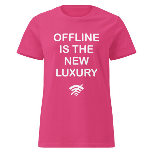Offline Is The New Luxury T-shirt - Image 5