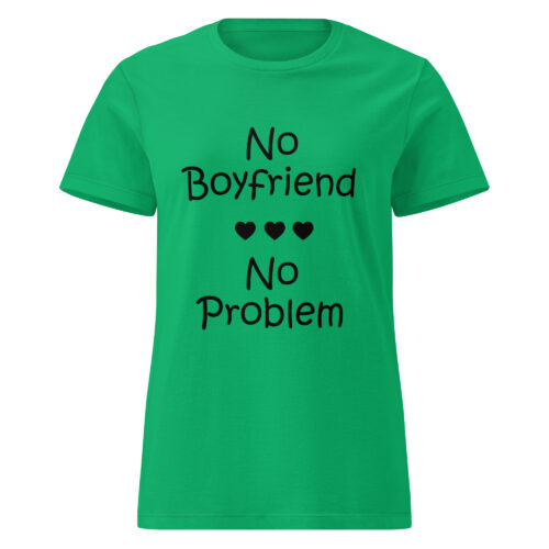 No Boyfriend No Problem T-shirt - Image 4