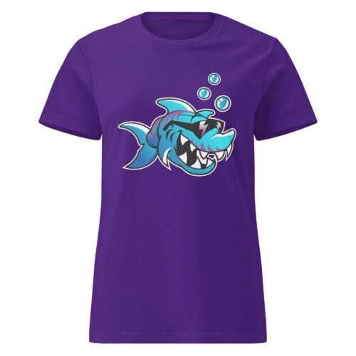 Cool Sunglasses Shark T-shirt - Image 2