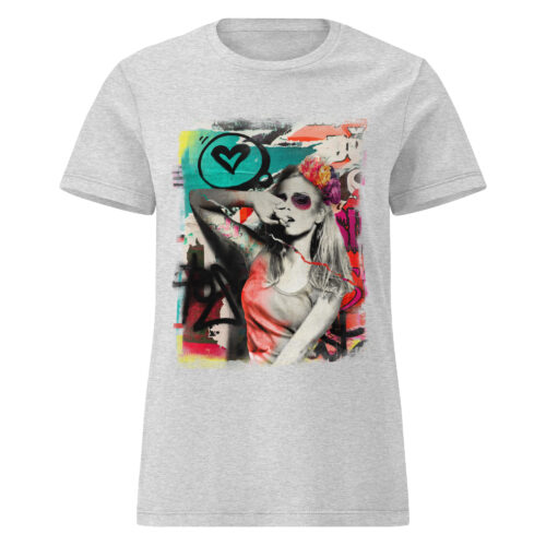 Sexy Lady Grafitti T-shirt - Image 2