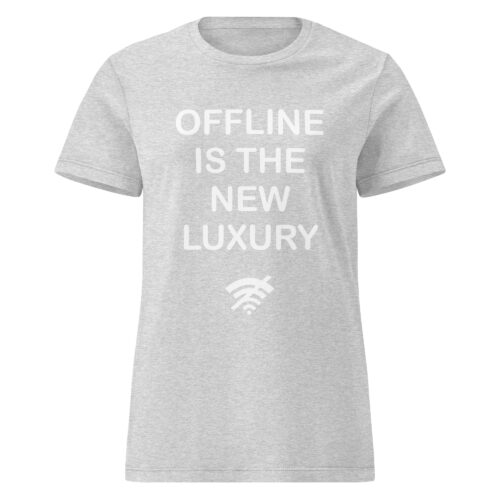 Offline Is The New Luxury T-shirt - Image 6