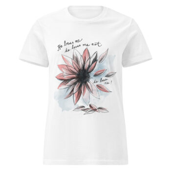 Flower Sketch Petals T-shirt